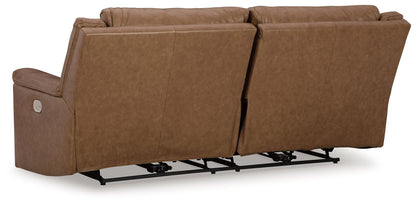 Trasimeno - 2 Seat Pwr Rec Sofa Adj Headrest - Caramel