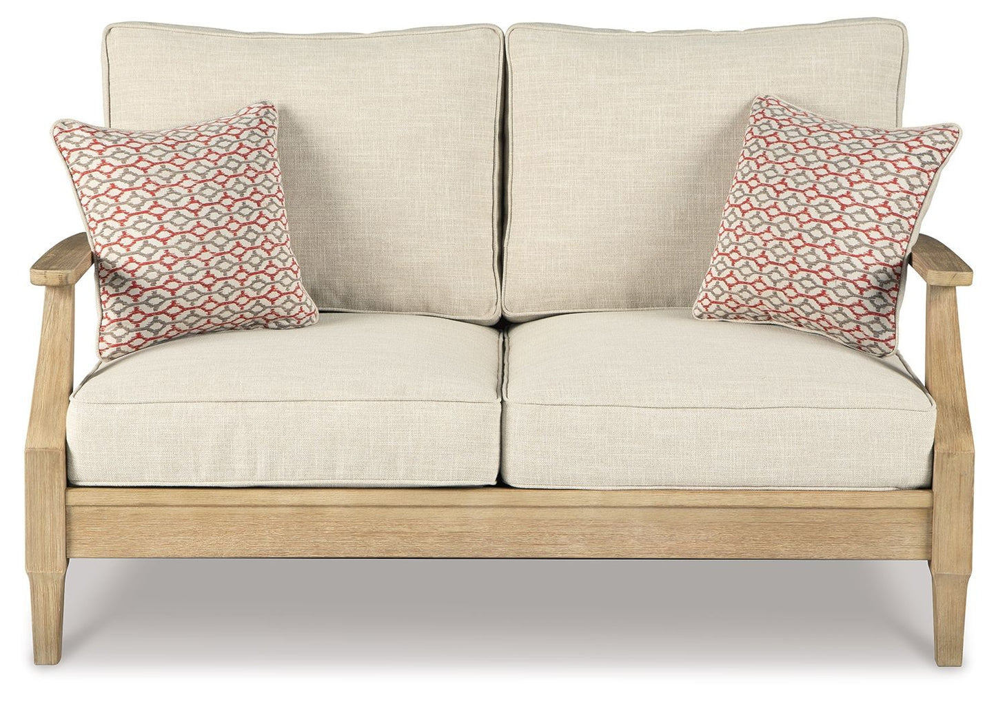 Clare View - Beige - Loveseat w/Cushion