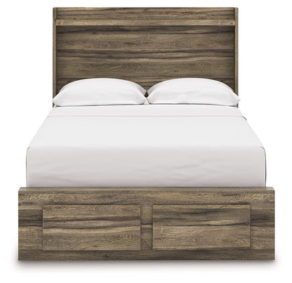 Elbrim - Panel Storage Bed