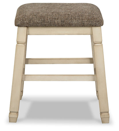 Bolanburg - Upholstered Stool (Set of 2) - Beige