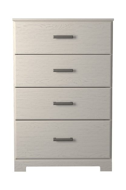 Stelsie - Four Drawer Chest - White