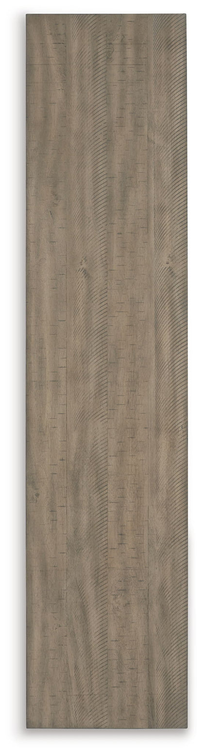Lesterton - Long Counter Table - Light Brown / Black