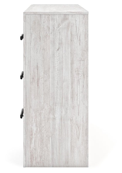 Cayboni - Six Drawer Dresser - Whitewash