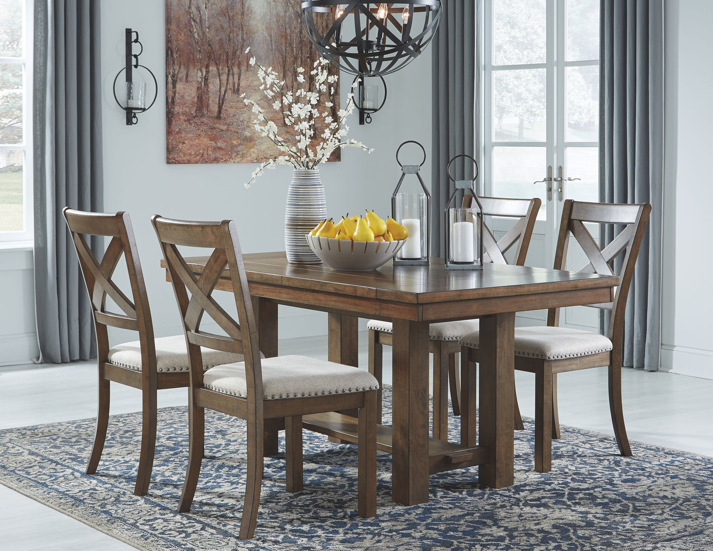 Moriville - Dining UPH Side Chair (Set of 2) - Beige