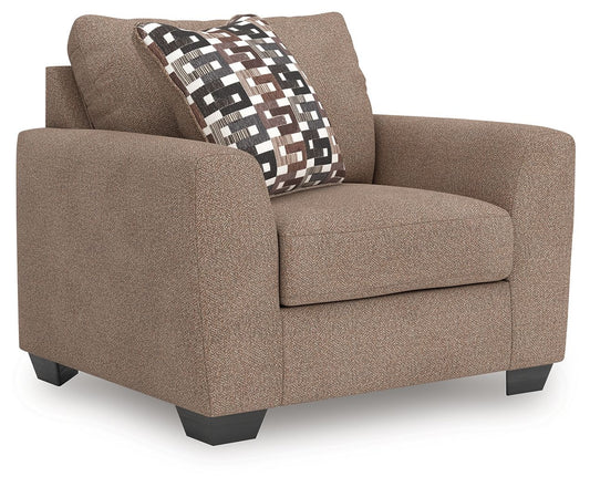 Triston-Peaks - Chair And A Half - Suede