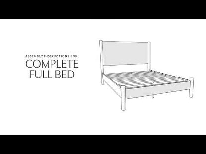 Pamytta - Upholstered Panel Platform Bed